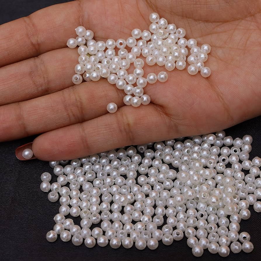 Off White Pearl Beads - 20g