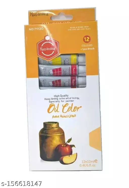 Oil colors - set of 12