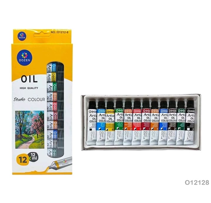Oil studio - set of 12