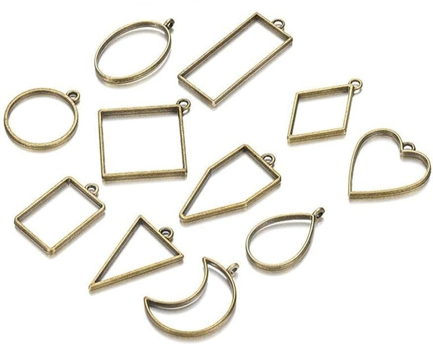 Open Bezel - Multi Shape - Set of 10