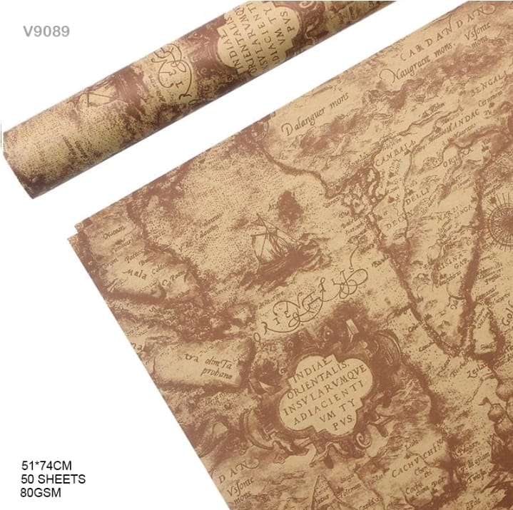 Packing Paper - Vintage Style 1