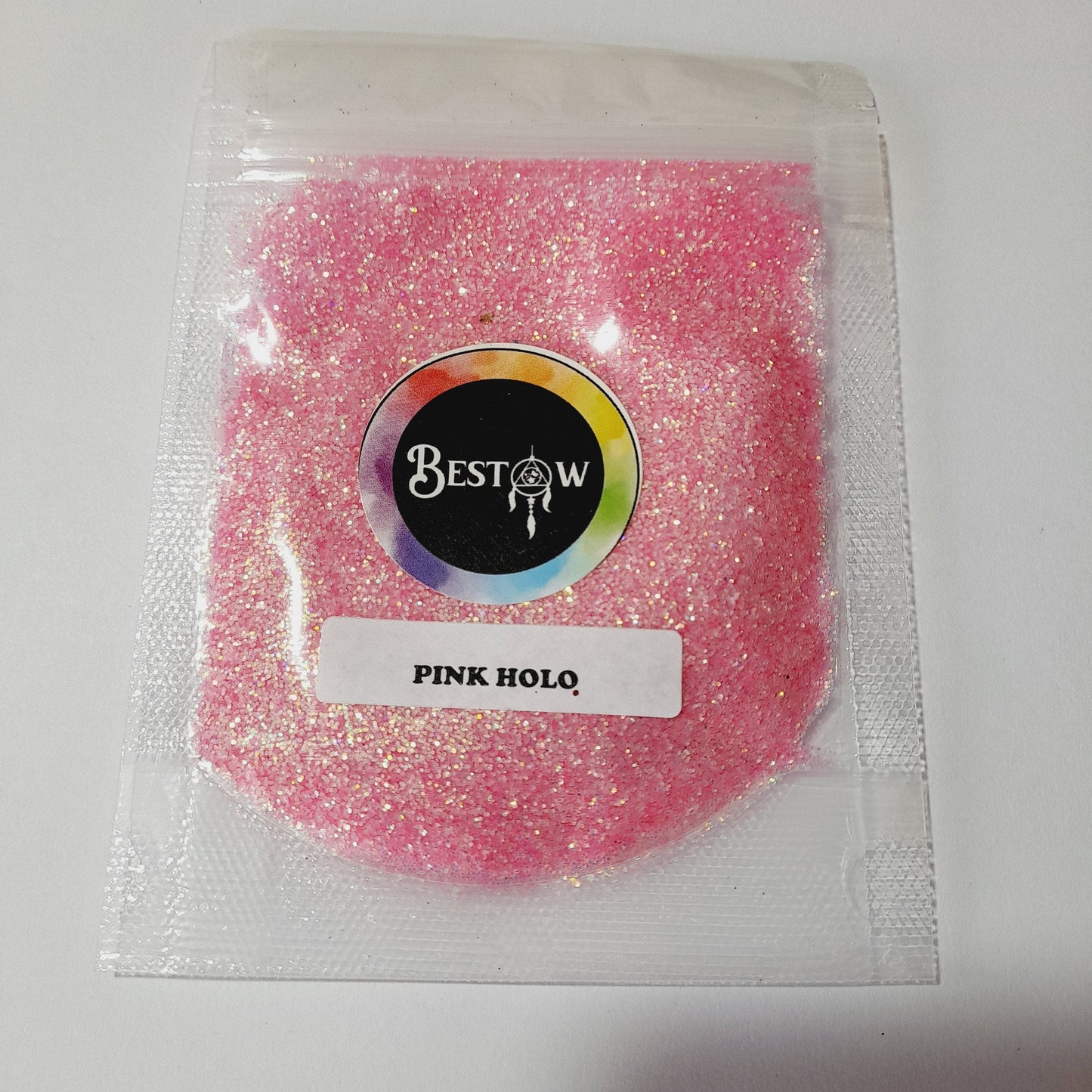 Pink Holo Glitter - 20gms | Holographic Glitters Bestow Charms