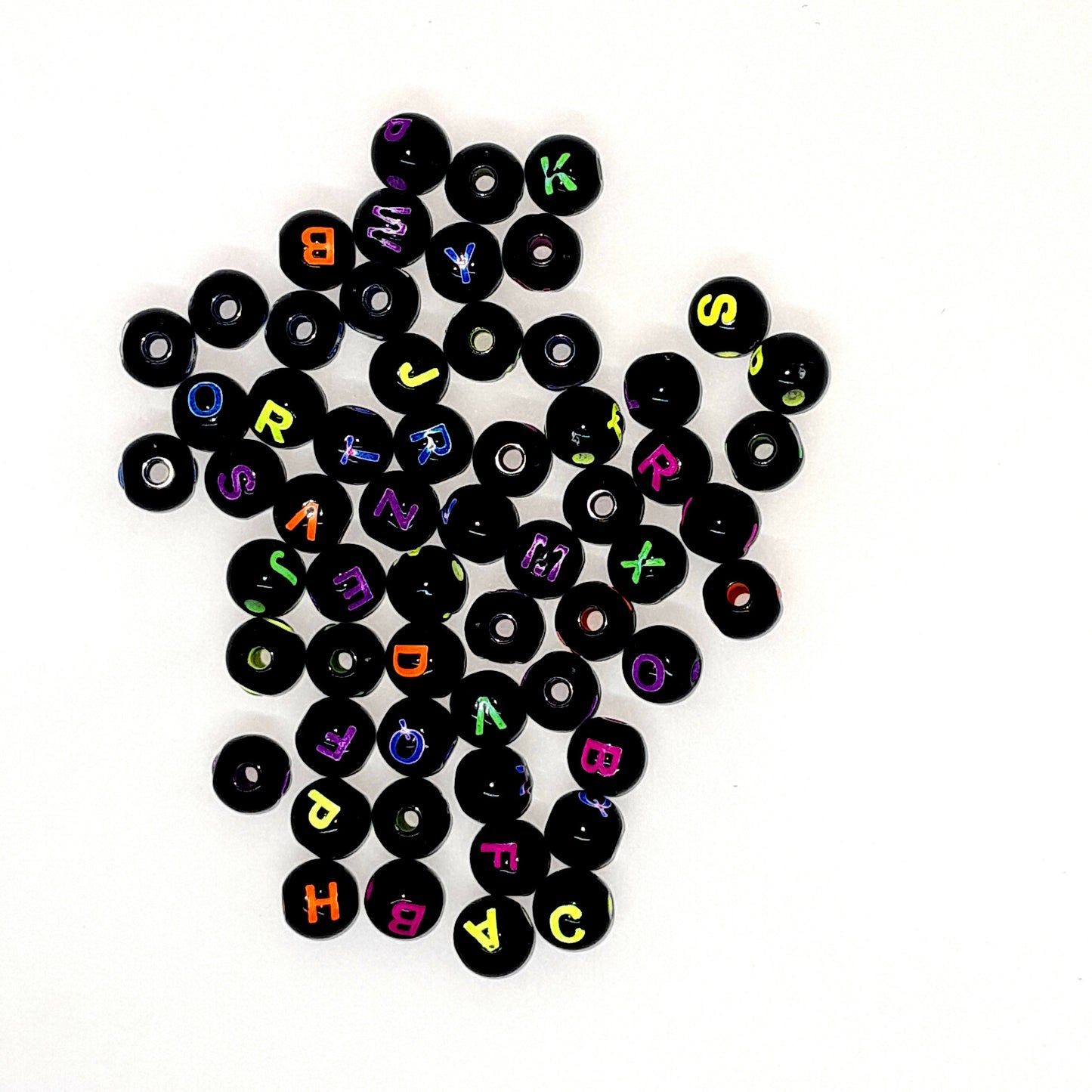 Plastic Beads | Round | Alpha