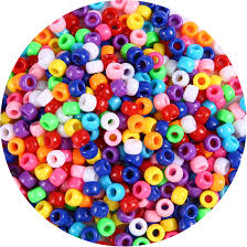 Plastic Multi color Beads