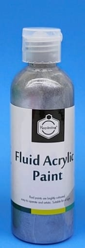 Pouring Acrylic Paint - 100ml - Silver