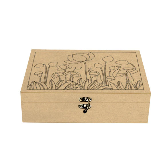 Pre Marked MDF Box - 6x8"
