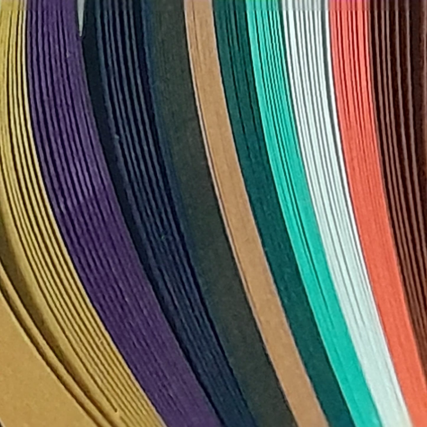 Quilling metallic paper set - 1cm