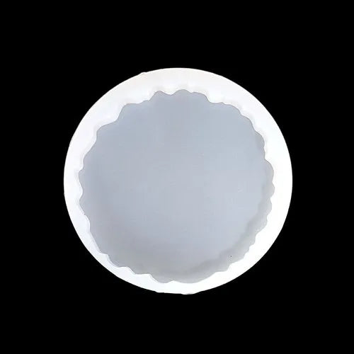 Silicone 3" Geode Coaster Mold