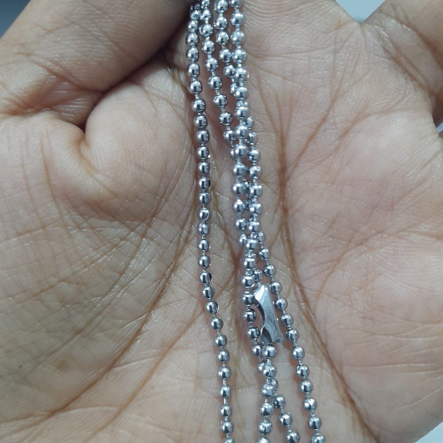 Silver Ball Chain