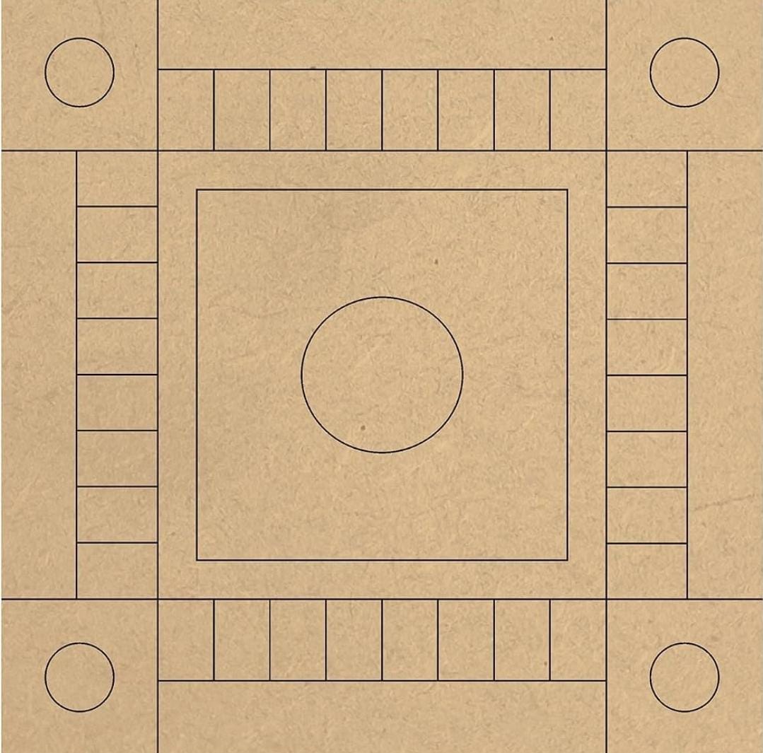 Square Mandala  - 15"