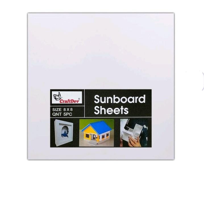Sun Board - 8x8" Pack of 5