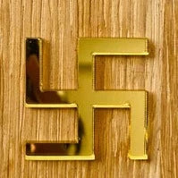 Swasthik acrylic cut - 5cm