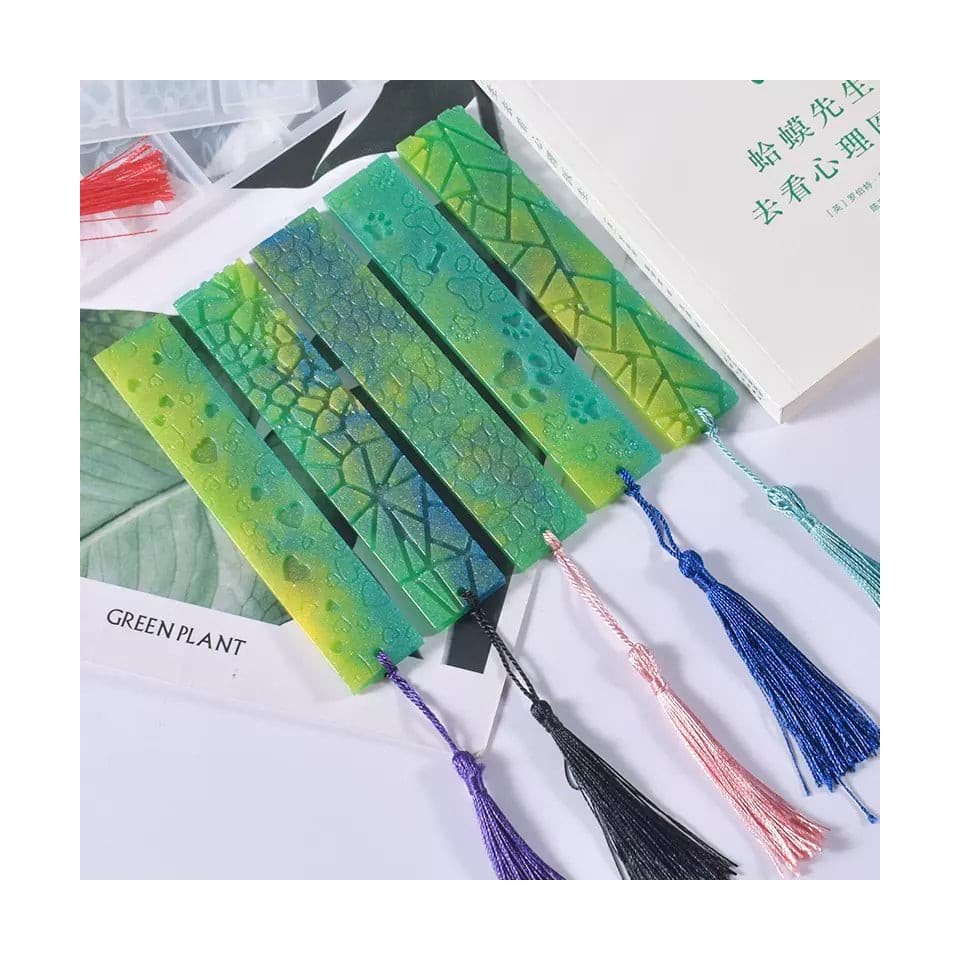 Textured Bookmark Mold Bestow Charms