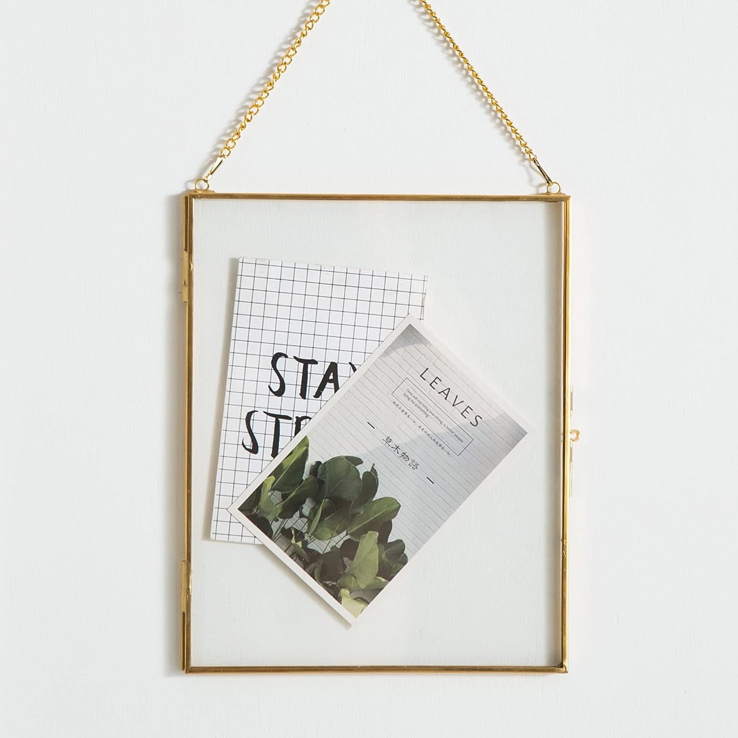 Vintage Glass Frame Hanging