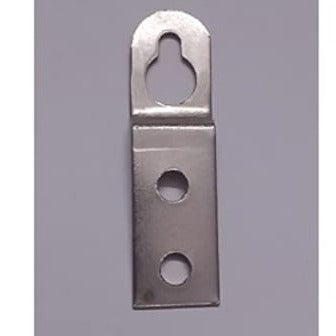 Wall Hanging Silver Double Screw