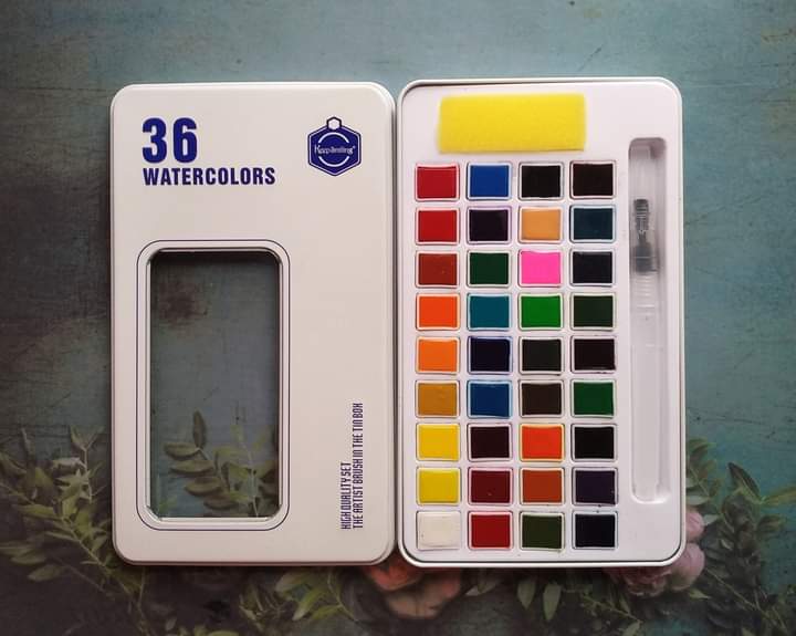 Water color Solid Transparent - 36 colors