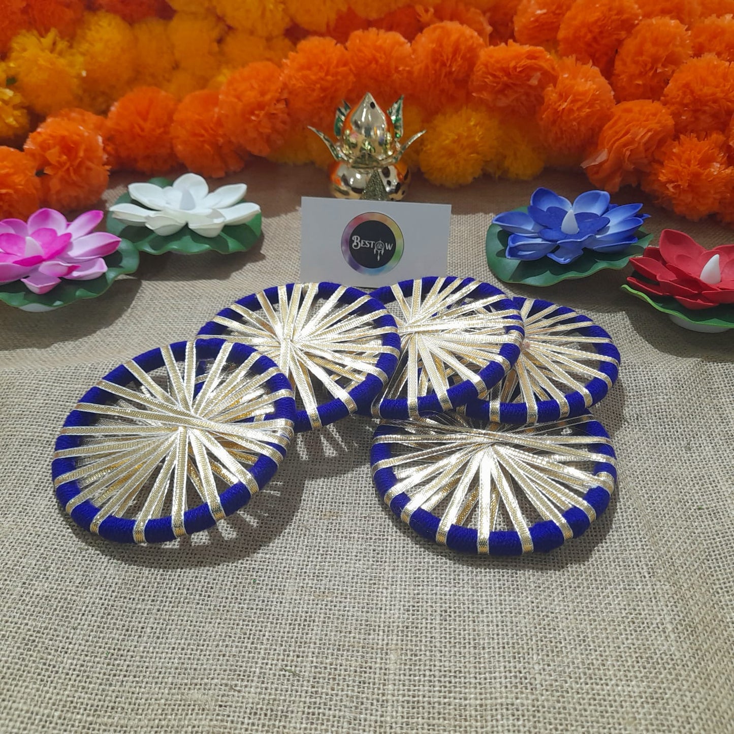 Wheel threaded Ring -4"