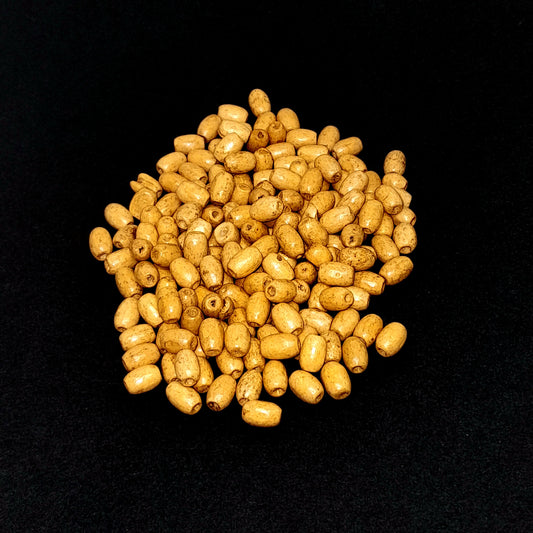 Wooden Oval Beads- 8x5 mm