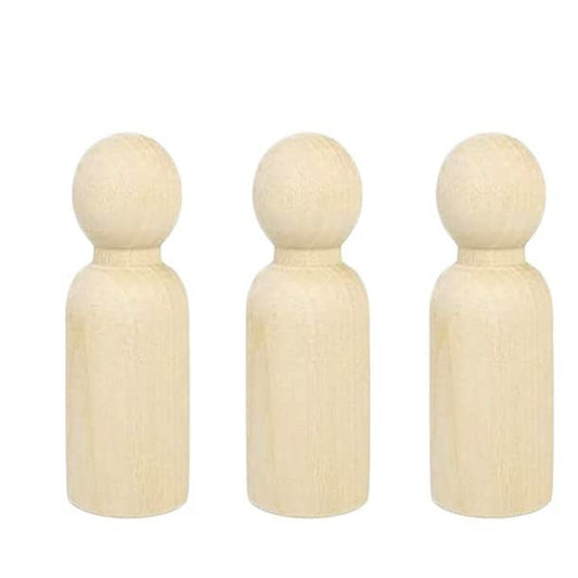 Wooden Peg Dolls - 1.8"
