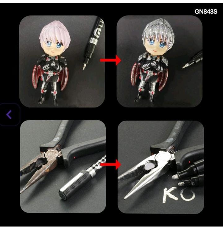 Liquid Chrome Mirror Marker - Silver 2mm