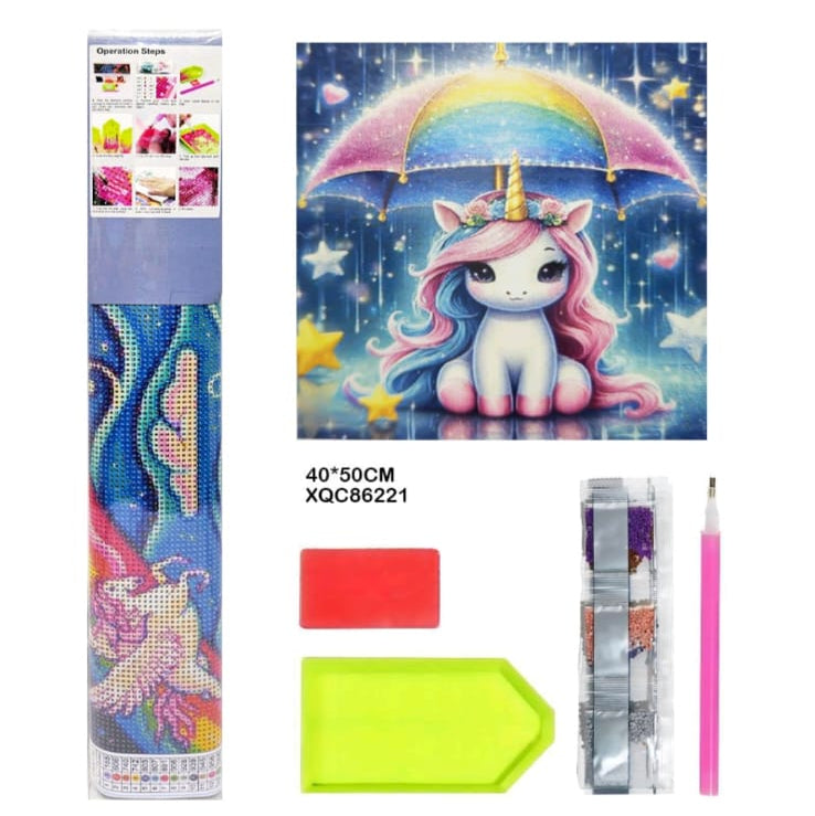 40x50cm Diamond Painting DIY - Unicorn 2