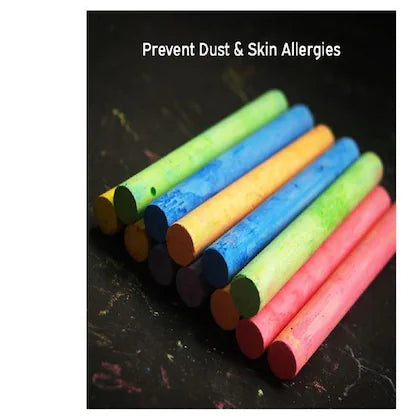 Doms Dustless Colored Chalk - 6pcs