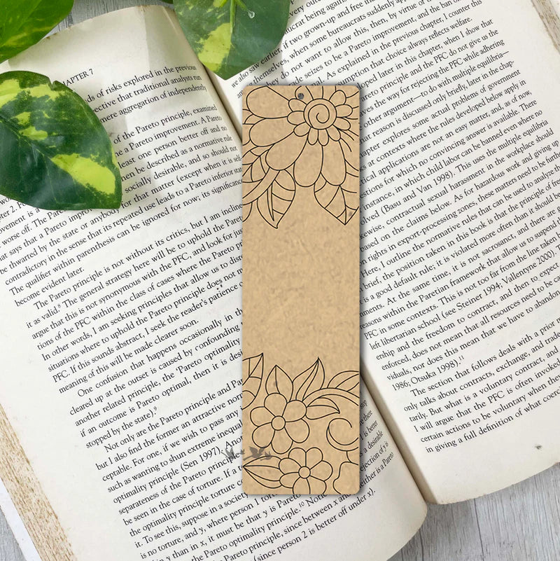 Pre Marked MDF Book Marks - 7"