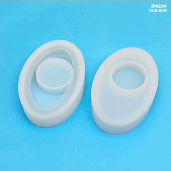 Oval Candle Mold