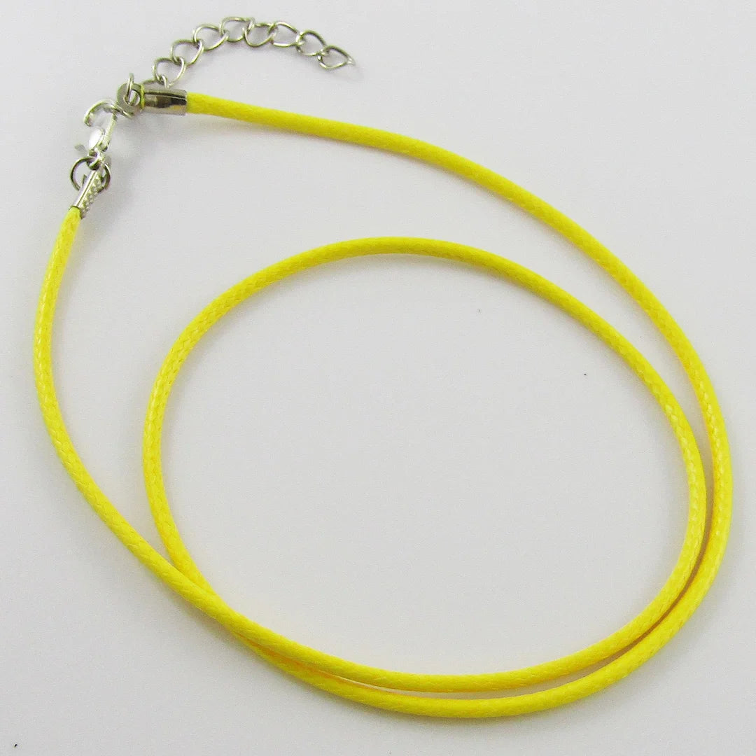 Waxed Nylon Cord Chain