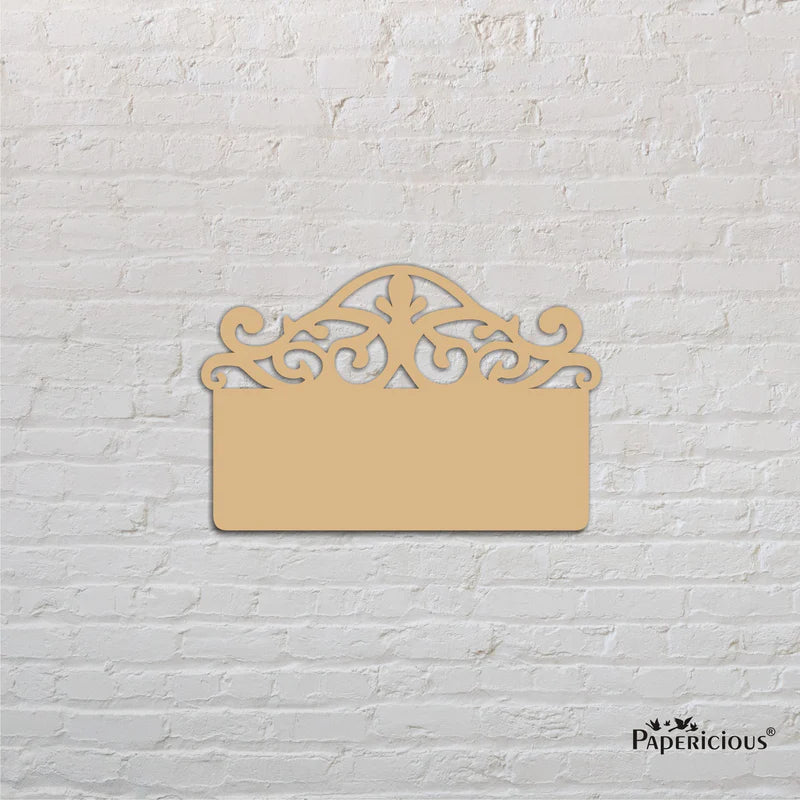 4.2mm MDF Name Plate Top Layer - 15"