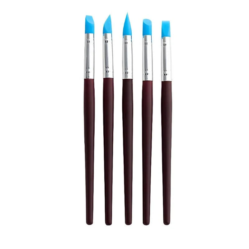 Silicone Brushes - Set of 5