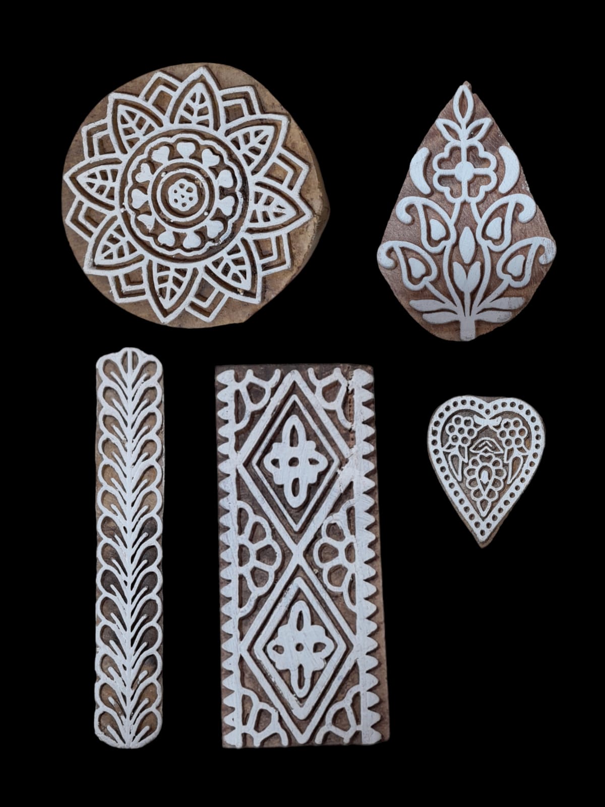 Wooden Block - Set of 5