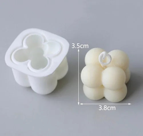 2x2 Layer Bubble Candle Mold