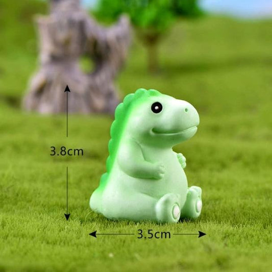 Miniature - Green Dinosaur