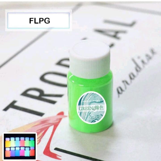 Glow in the dark pigment - Green