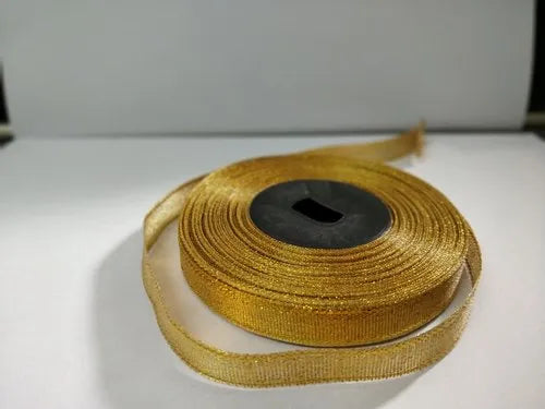 1/2" gold ribbon - 1mtr