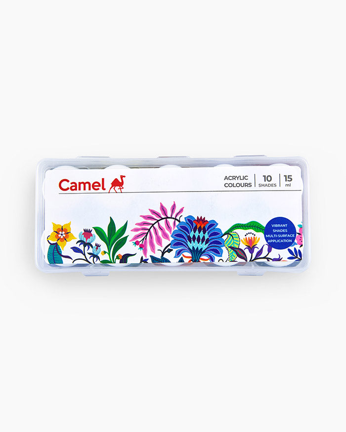 10pcs Camel Acrylic Colors -15ml