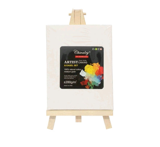 10x10cm Canvas with Easel