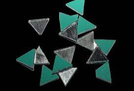 1cm Mirror - Triangle