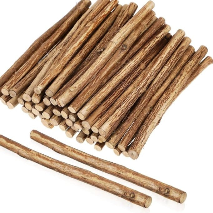 2" Natural Wooden Sticks