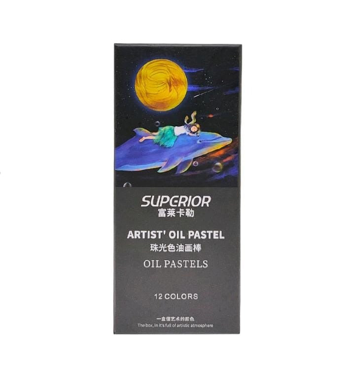 Superior Artist Oil Pastels - set of 12