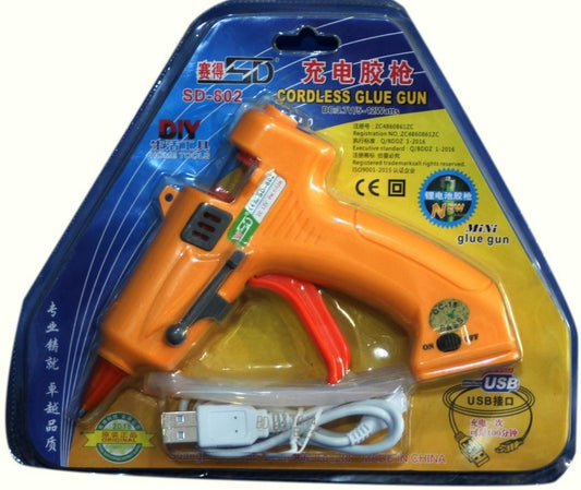 Cordless Chargeable Hot Glue Gun