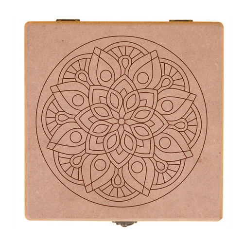 Lippan Art Pre Marked MDF Box - 6x6"