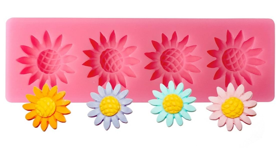 4 in 1 Sunflower Mold