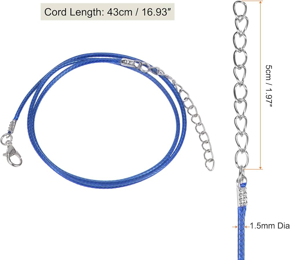 Waxed Nylon Cord Chain