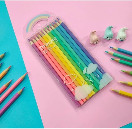Pastel Color Pencils - Set