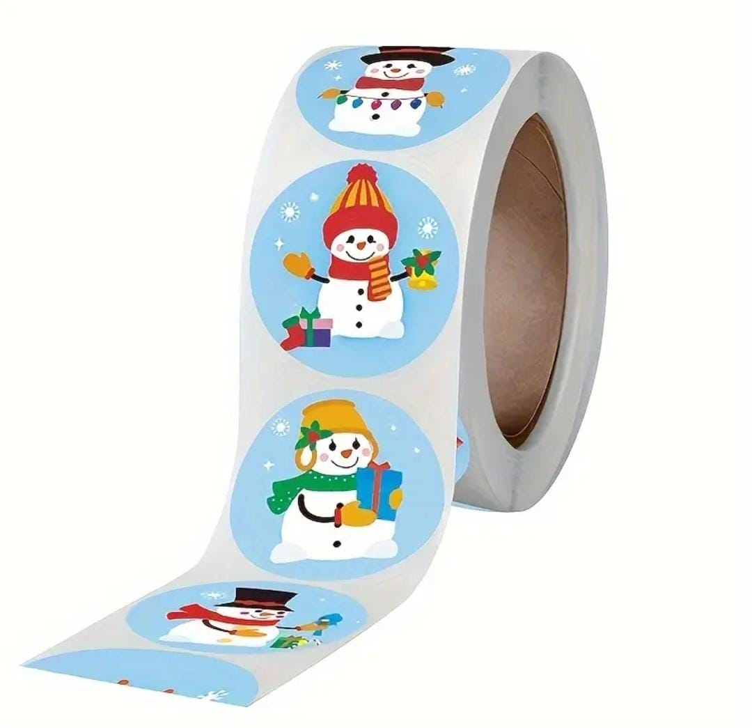 Christmas Stickers Roll