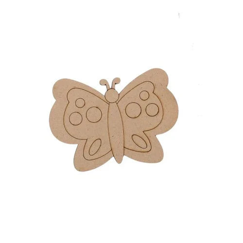 Pre Marked MDF Magnet Cutouts - 4"