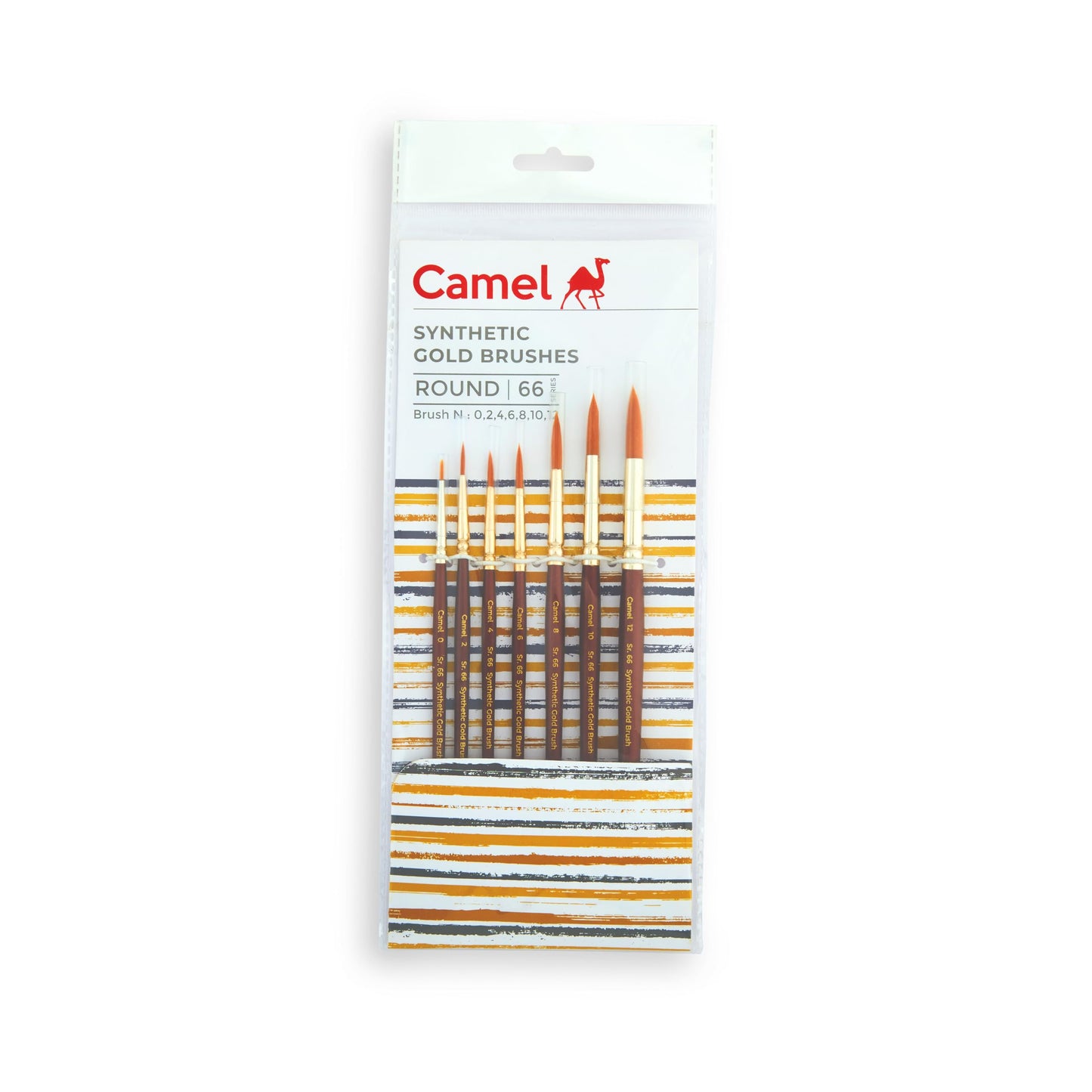 Camel Synthetic Round Brushes - 66 Series