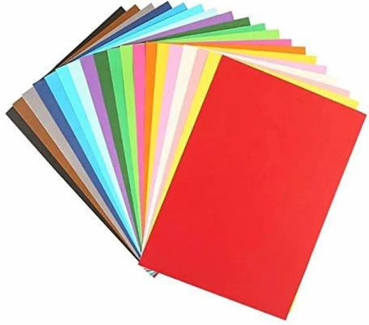 A4 Color Paper - Set of 10 - 80gms